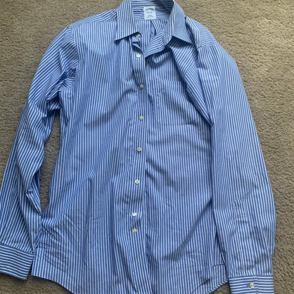 Brooks Brothers 15 1/2 x 35 Non-Iron Button Up Shirt